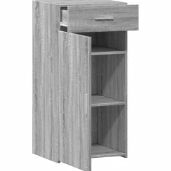 vidaXL Aparador madera de ingeniería 45x42,5x93 cm Gris sonoma