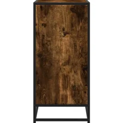 vidaXL Armarios Y Almacenamiento-Aparador madera ingeniería y metal 68x35x76 cm