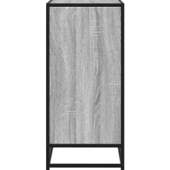 vidaXL Aparador madera ingeniería 68x35x76 cm Gris sonoma Sale