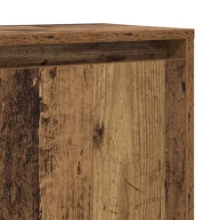 vidaXL Aparador Madera vieja 97 x 29 x 75 cm Madera de ingeniería Madera envejecida Outlet