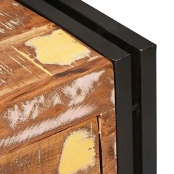vidaXL Aparador Marrón 66 x 33 x 70 cm Madera reciclada maciza