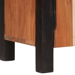 vidaXL Armarios Y Almacenamiento-Aparador Marrón 70 x 30 x 75 cm Madera de Acacia Sólida