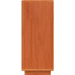vidaXL Armarios Y Almacenamiento-Aparador Marrón cera 70 x 34 x 80 cm Madera de pino macizo