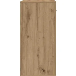 vidaXL Armarios Y Almacenamiento-Aparador Roble artesanal 78 x 38 x 80 cm Madera de ingeniería