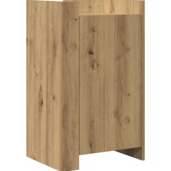 vidaXL Aparador Roble artesanal 45 x 35 x 75 cm Roble artisan Discount
