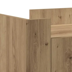 vidaXL Aparador Roble artesanal 45 x 35 x 75 cm Roble artisan Discount