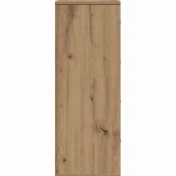 vidaXL Armarios Y Almacenamiento-Aparador Roble artesanal 60 x 31 x 84 cm Madera de ingeniería