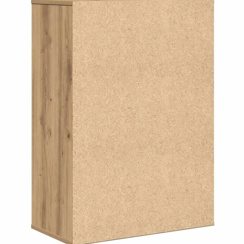 vidaXL Armarios Y Almacenamiento-Aparador Roble artesanal 60 x 31 x 84 cm Madera de ingeniería