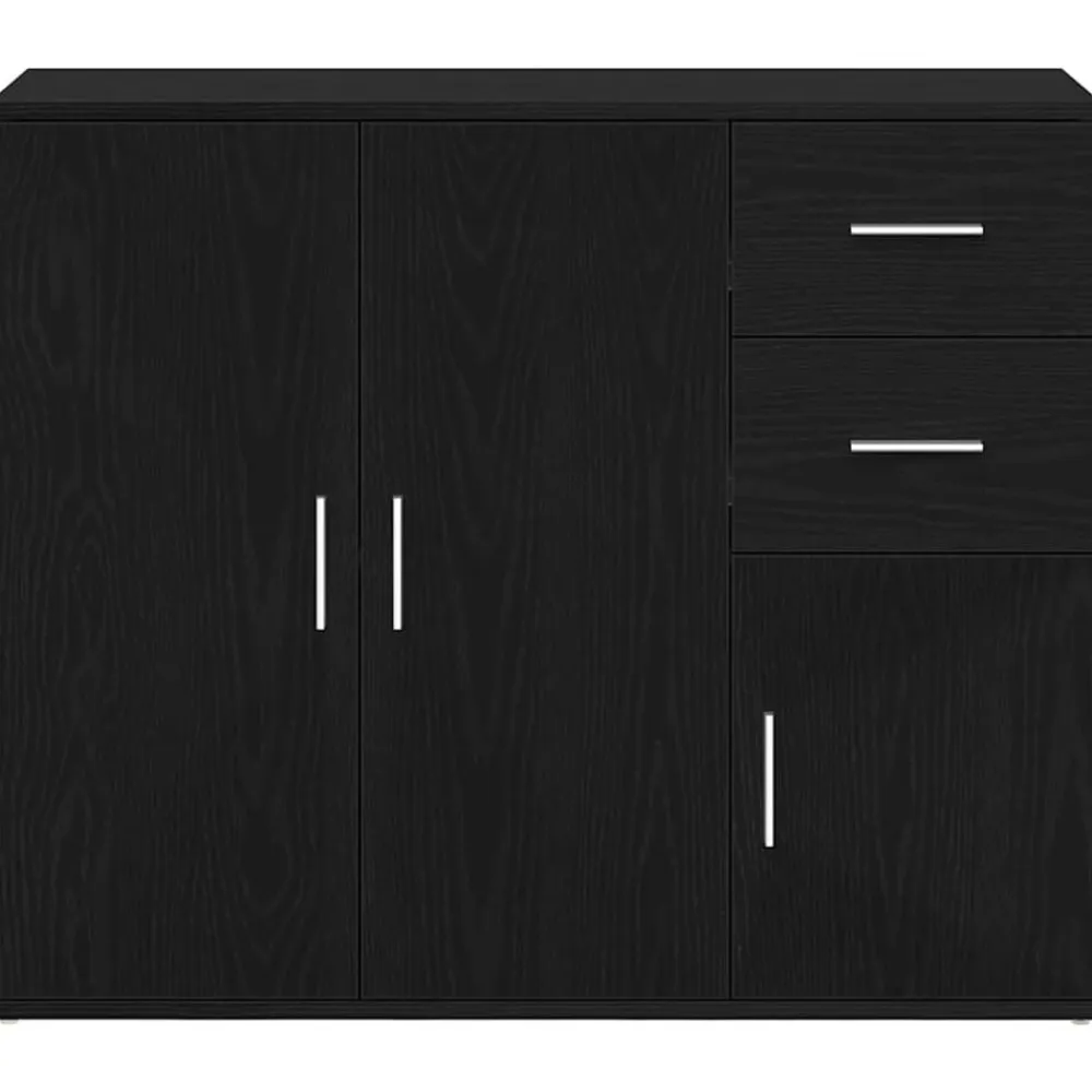 vidaXL Armarios Y Almacenamiento-Aparador 91x29,5x75 cm Madera de Ingeniería