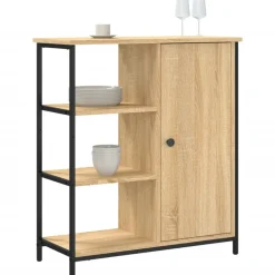 vidaXL Armarios Y Almacenamiento-Aparador 70x30x80 cm Madera de ingeniería