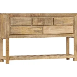 vidaXL Armarios Y Almacenamiento-Aparador 120x30x75 cm madera maciza de mango