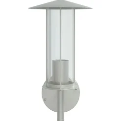 vidaXL Iluminación-Aplique de exterior de acero inoxidable