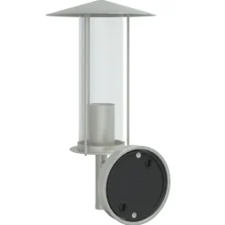 vidaXL Iluminación-Aplique de exterior de acero inoxidable