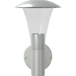 vidaXL Iluminación-Aplique de exterior de acero inoxidable