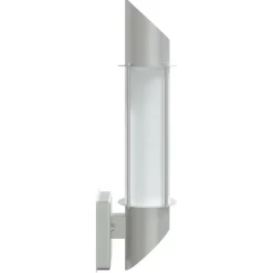 vidaXL Aplique de exterior de acero inoxidable Plateado