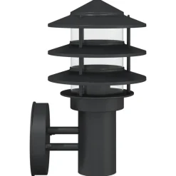 vidaXL Iluminación-Aplique de exterior de acero inoxidable