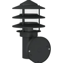 vidaXL Iluminación-Aplique de exterior de acero inoxidable