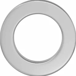 vidaXL Accesorios De Bricolaje-Arandelas 2 pcs Plateado 10 x 10 x 1,2 mm Acero