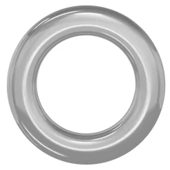 vidaXL Arandelas 2 pcs Plateado 10 x 10 x 0,8 mm Hierro New