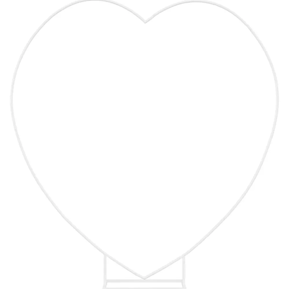 vidaXL Arco de Boda 195 x 35 x 211 cm Acero White Best