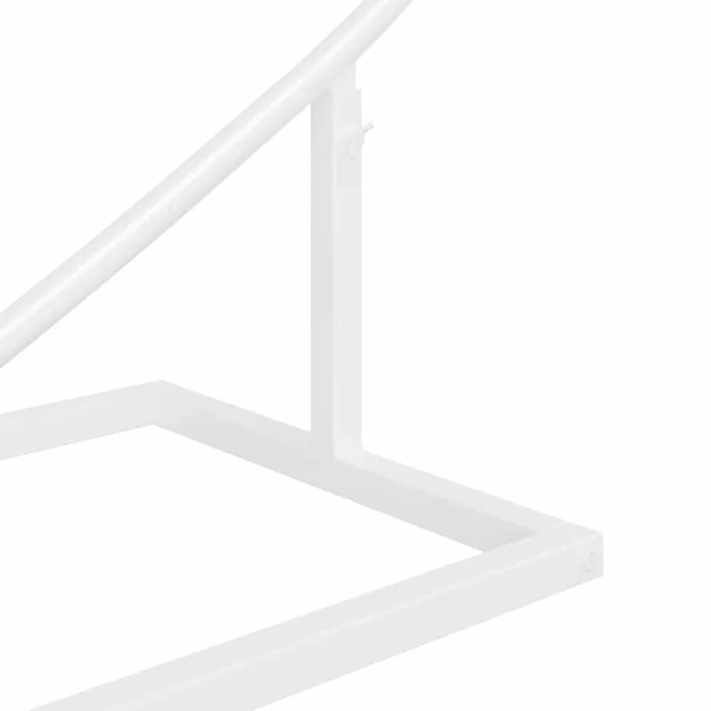 vidaXL Arco de Boda 195 x 35 x 211 cm Acero White Best