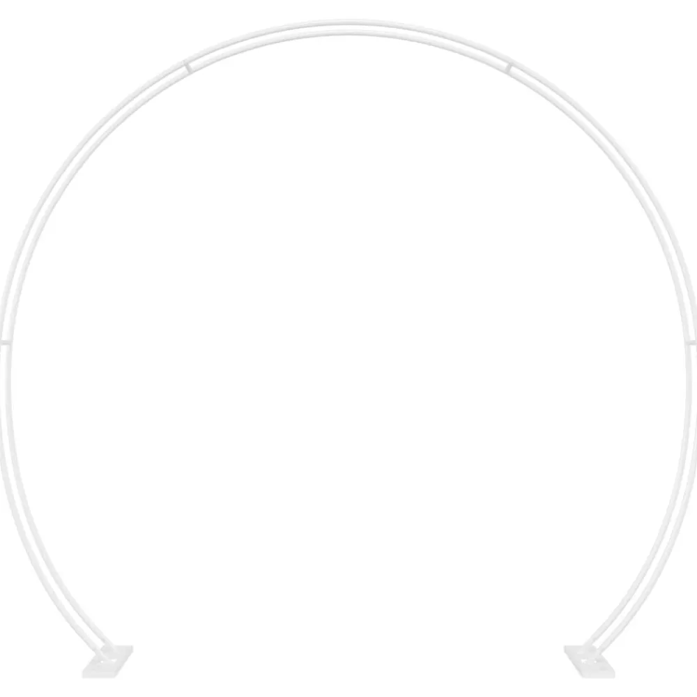 vidaXL Arco de Boda 223 x 45 x 201 cm Acero Online