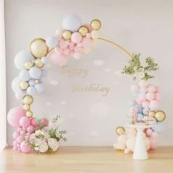vidaXL Jardín-Arco de Boda 220 x 45 x 200 cm Acero