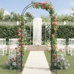 vidaXL Jardín-Arco de jardín con cerradura 102 x 50 x 218 cm
