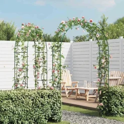 vidaXL Arcos de jardín 2 unidades para plantas trepadoras Hot