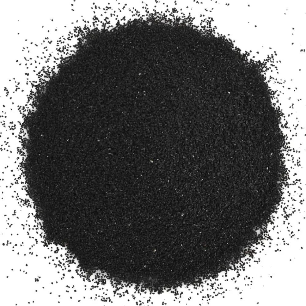 vidaXL Productos Para Mascotas-Arena para acuario negra 10 kg 0,2-2 mm