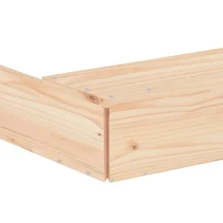 vidaXL Estructuras Para Juegos Al Aire Libre-Arenero con asientos octógono madera maciza de pino