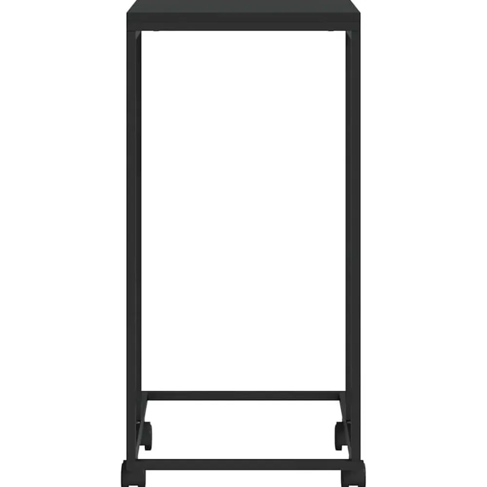 vidaXL Mesas-Armario auxiliar con ruedas contrachapado 40x30x63,5 cm