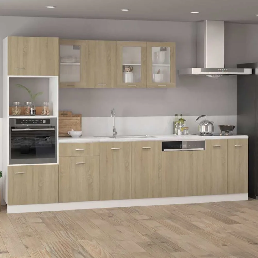 vidaXL Armario bajo "Lyon" 60x46x81,5 cm Madera de ingeniería Roble Sonoma Online