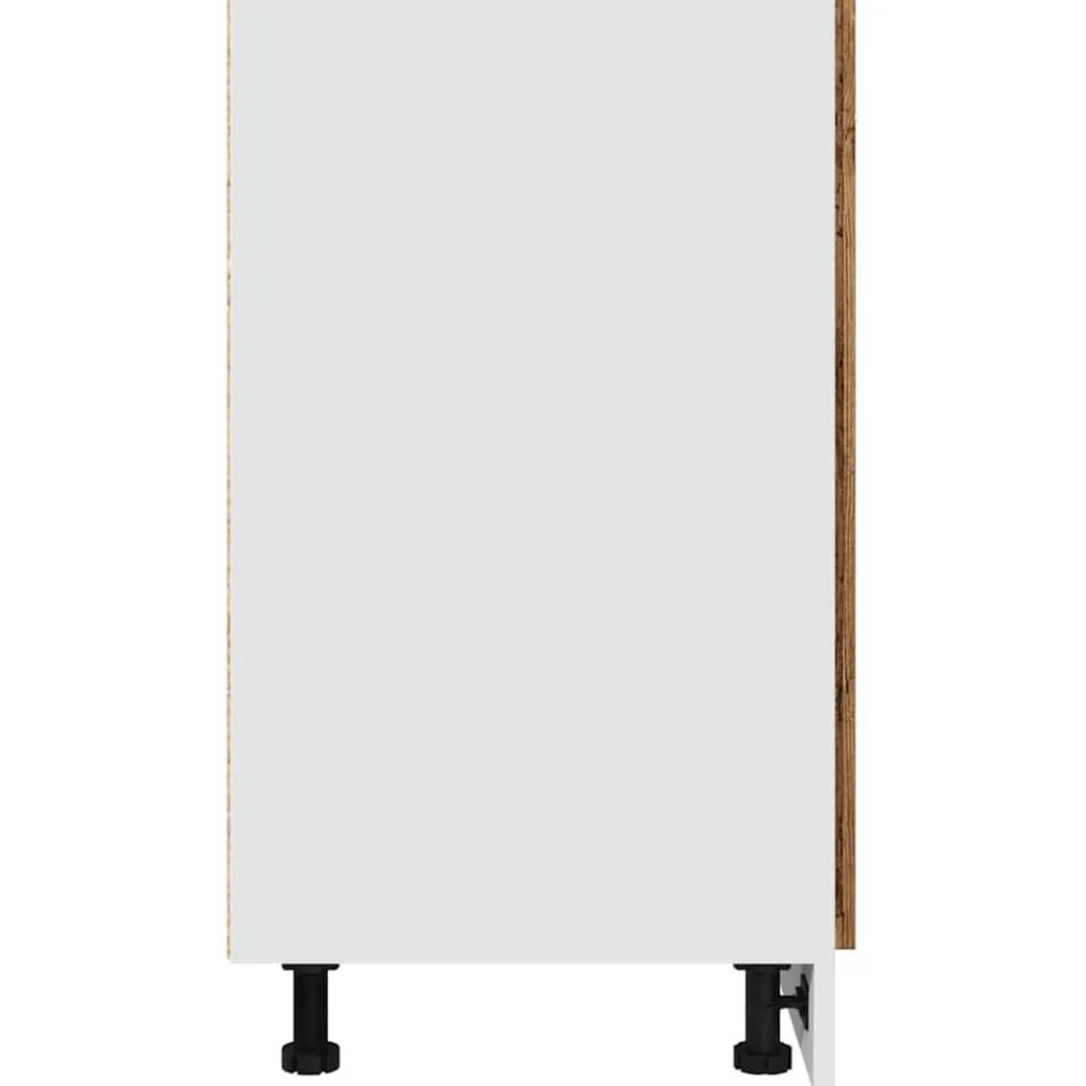 vidaXL Armarios Y Almacenamiento-Armario bajo "Lyon" Madera Vieja 60x46x81,5 cm Madera de ingeniería