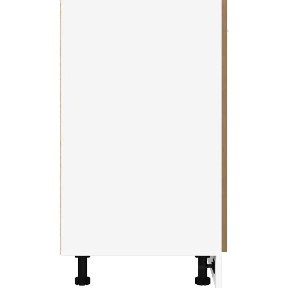 vidaXL Armarios Y Almacenamiento-Armario bajo "Lyon" Roble Artesano 60x46x81,5 cm Madera de ingeniería