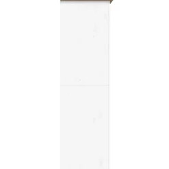 vidaXL Armario BODO madera maciza de pino blanco marrón 99x53,5x173 cm Marr&oacute;n Hot