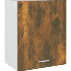 vidaXL Armario colgante "Lyon" de, , 50x31x60 cm, madera de ingeniería Roble ahumado Sale