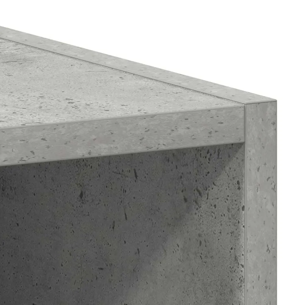 vidaXL Armarios Y Almacenamiento-Armario colgante "Riga" gris hormigón 20x29,5x60 cm madera de ingeniería