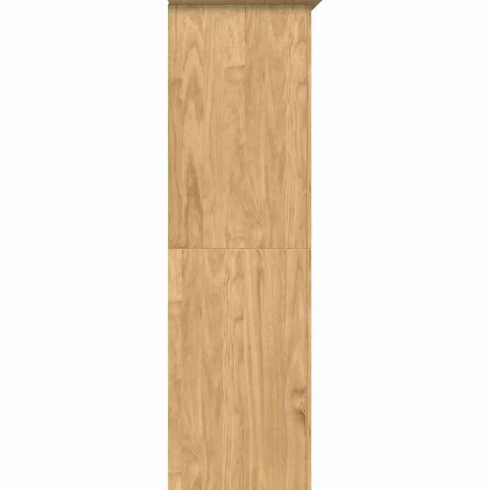 vidaXL Armarios Y Almacenamiento-Armario con almacenamiento BODO Marrón miel 53,5 x 99 x 173 cm