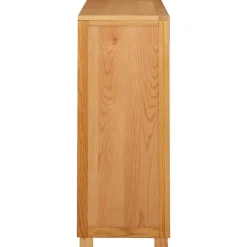 vidaXL Armarios Y Almacenamiento-Armario con almacenamiento Marrón Madera de ingeniería