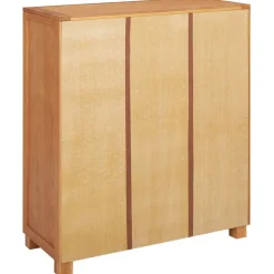 vidaXL Armarios Y Almacenamiento-Armario con almacenamiento Marrón Madera de ingeniería