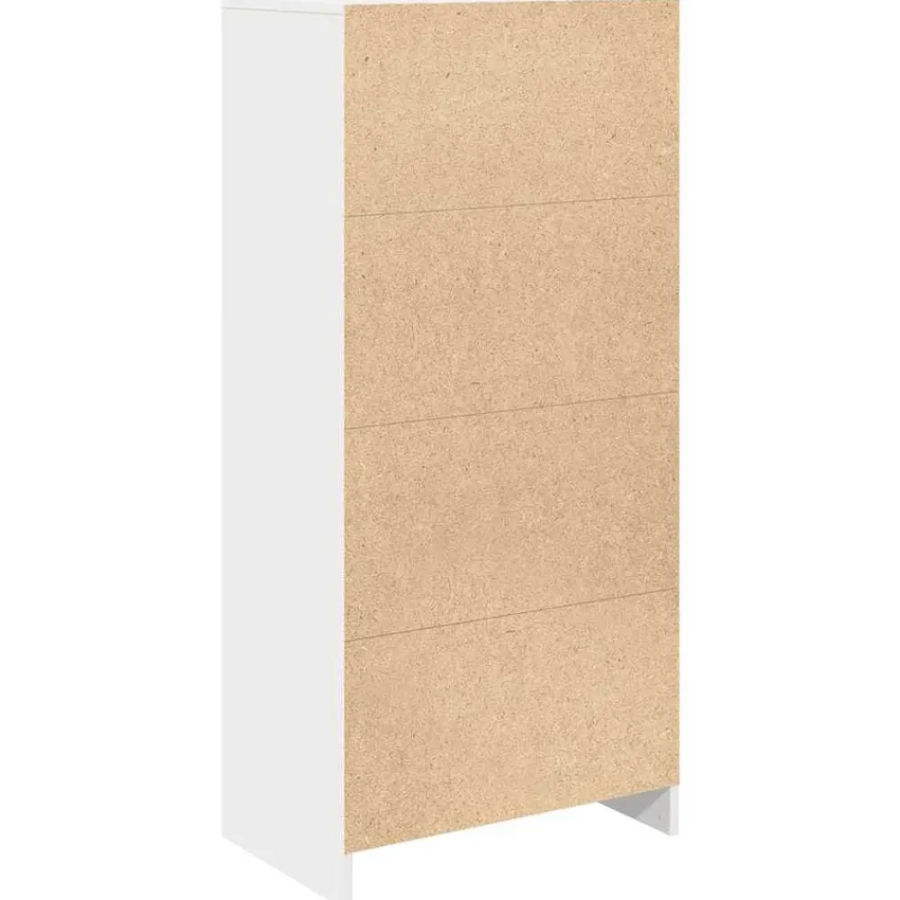 vidaXL Armarios Y Almacenamiento-Armario con cajón 55,5x34x119,5 cm Madera de ingeniería