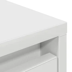 vidaXL Armarios Y Almacenamiento-Armario con cajón 55,5x34x119,5 cm Madera de ingeniería