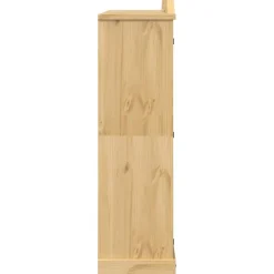 vidaXL Armarios Y Almacenamiento-Armario Corona madera maciza de pino 194x52x186 cm
