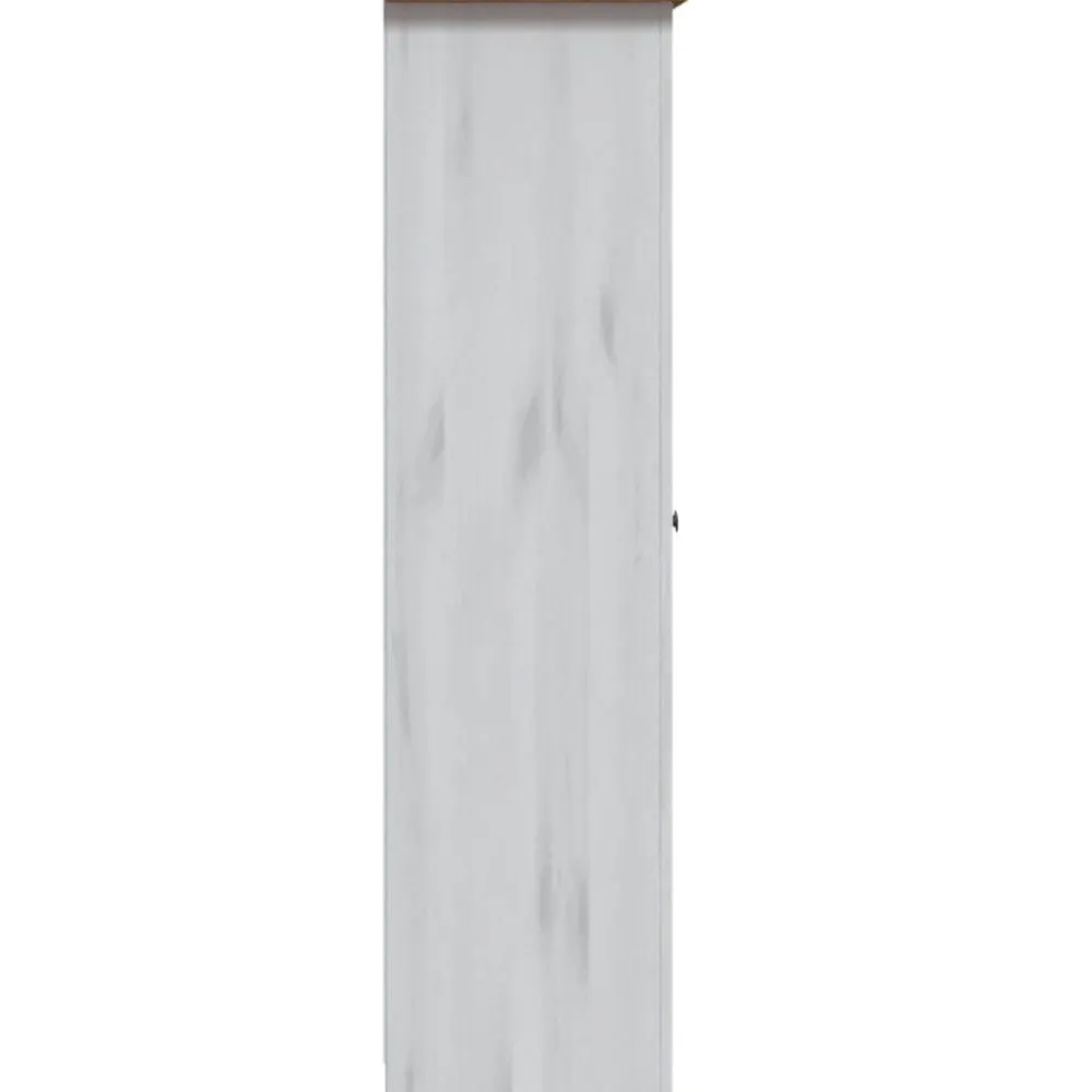 vidaXL Armarios Y Almacenamiento-Armario de 3 puertas pino Panamá Range 118x50x171,5 cm