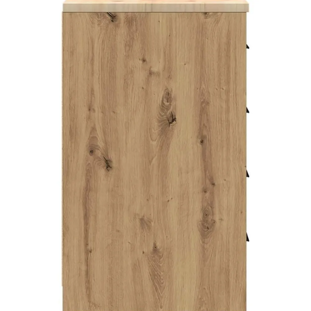 vidaXL Armario de almacenamiento para garaje Artisan Oak 30x51x85 cm artisian oak Best