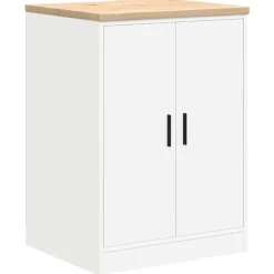 vidaXL Armario de almacenamiento para garaje 60x51x85 cm Blanco Online