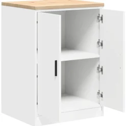 vidaXL Armario de almacenamiento para garaje 60x51x85 cm Blanco Online