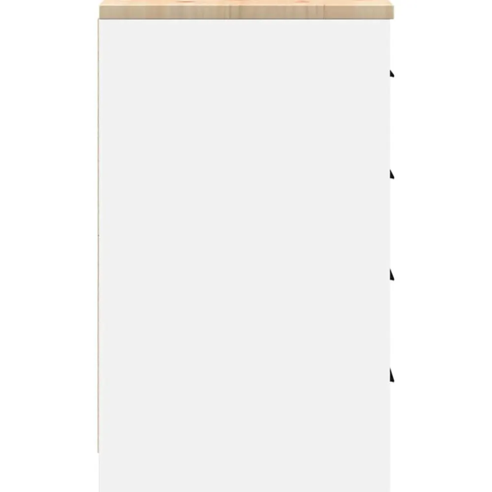 vidaXL Almacenamiento Industrial-Armario de almacenamiento para garaje 30x51x85 cm