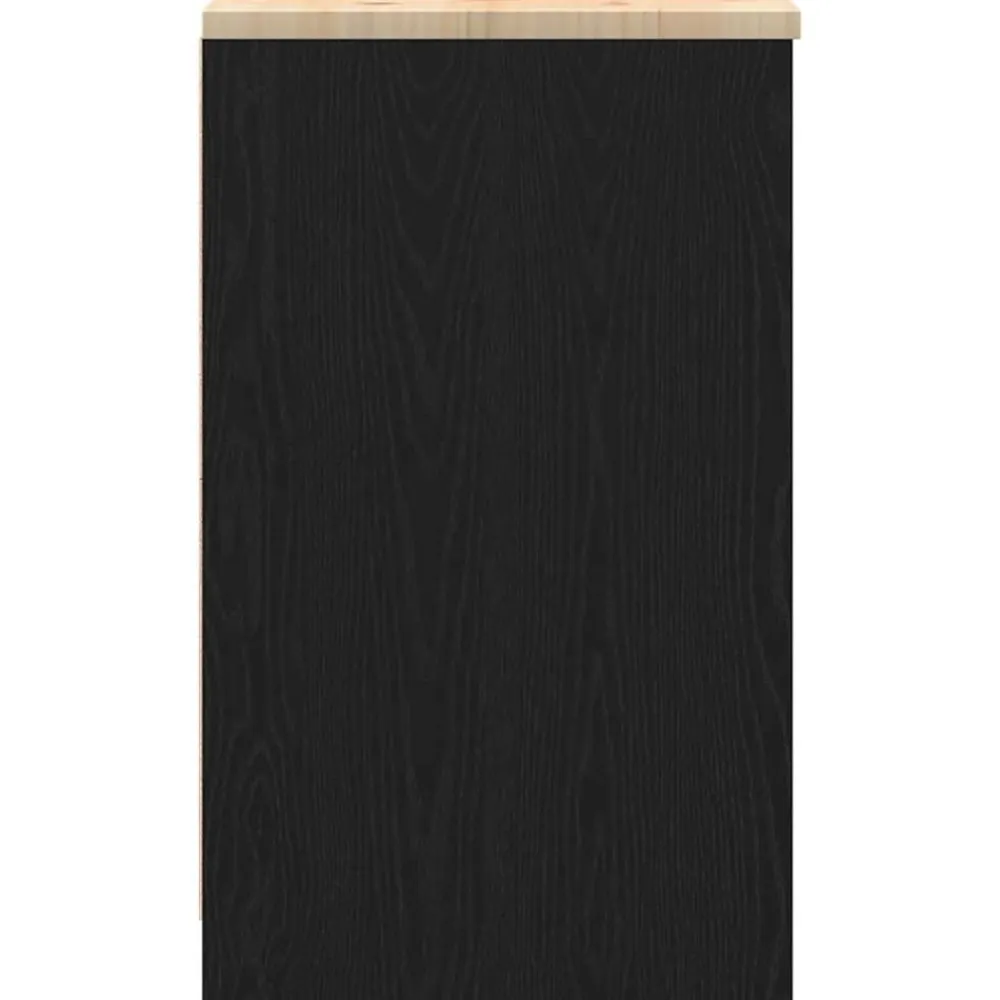 vidaXL Armario de almacenamiento para garaje 30x51x85 cm Negro Discount